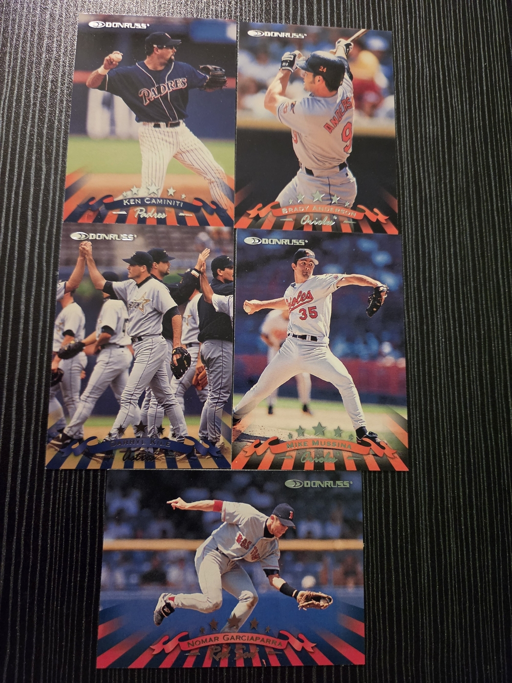 Donruss Baseball 14 Card Star Lot Clemens Nomar Mussina Nomo Larry Walker